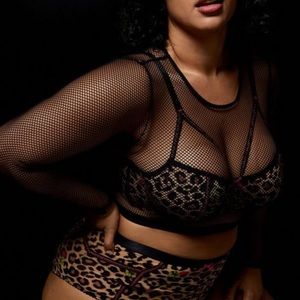 Betsey Johnson Torrid Collaboration Fishnet Crop Top